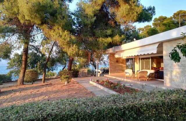 Pine tree beachfront villa