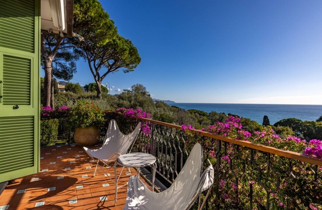 Portofino Coast Villa Bianca, sea view & pool