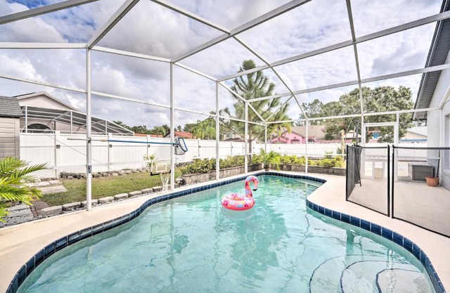 Private Basketball Court and Pool Kissimmee Retreat