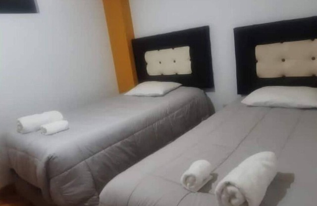 Private furnished apartment for families or groups of friends, including transportation.