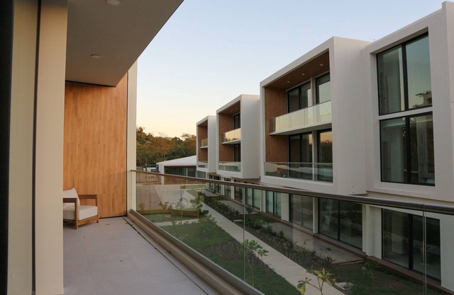Private, Pool Side Balcony, Blue Zone, 2BR Villa near Playa Guiones & Downtown