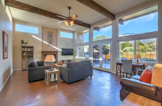 Private Retreat at the Base of the Sandia Mountains