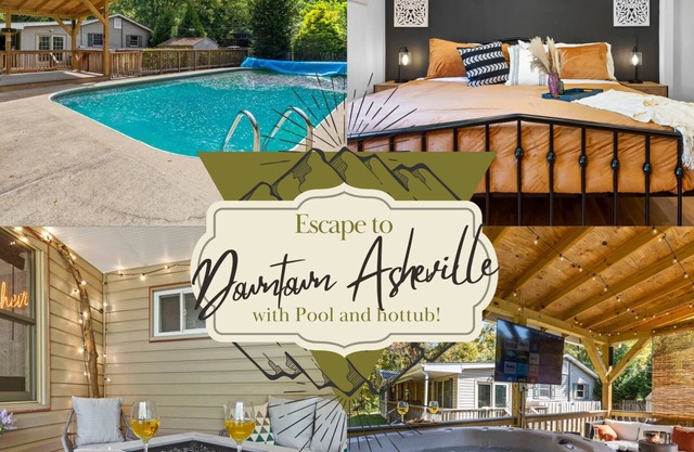 Private Room 1bedroom/bathroom suite W/private porch, firepit, Hot tub & Pool!