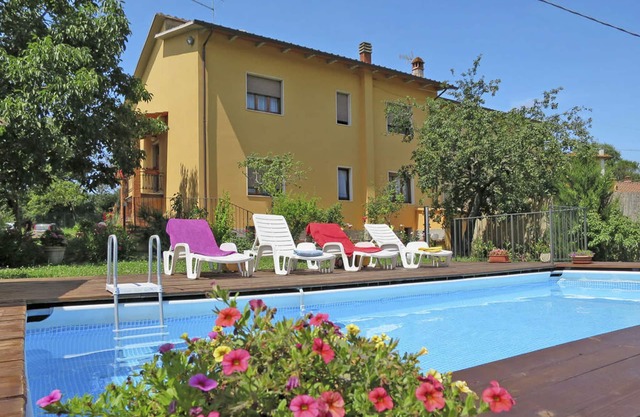 Private villa with pool near Arezzo nestled in the Natural Reserve of Bandella