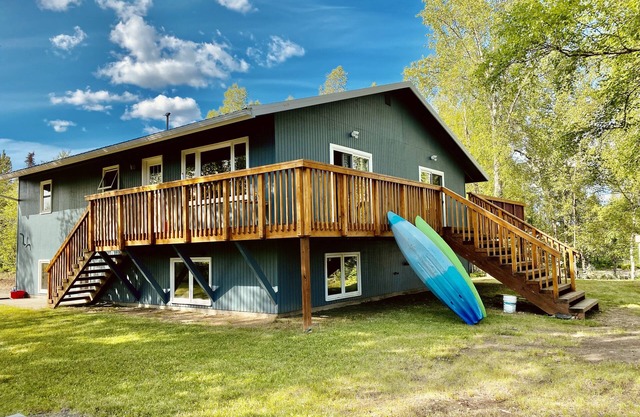 Private Wooded Acres at Fort Alaska - Sleeps 10 comfortably expandable to18