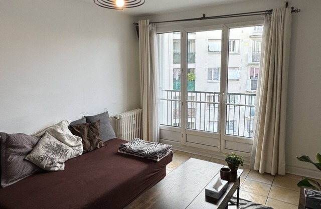 Proche du centre de Paris ! Appartement calme de 45m2 avec balcon