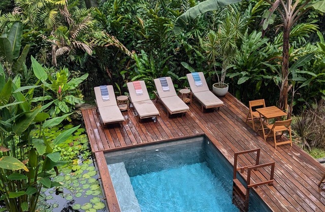 Rainforest Estate Villa with Salt Water Pool