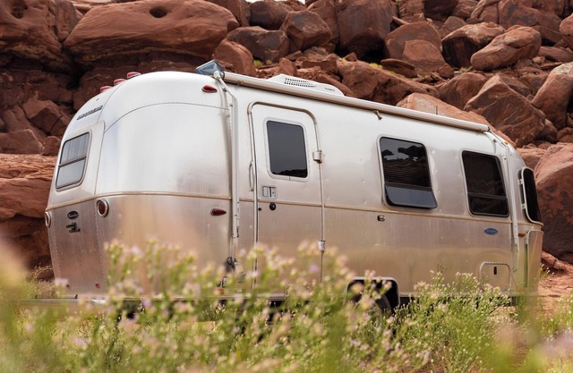 Redrock Riverside Airstream 2 - Retro Airstream Glamping