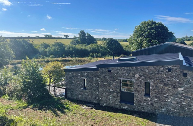 Renovated Barn with Pond View