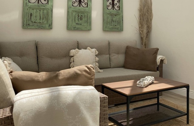 Renovated house with fireplace and terrace