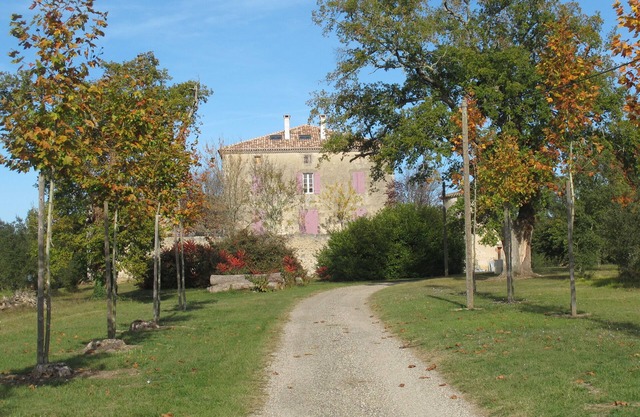 Renovated medieval Château surrounded by truffle trees in SW France.