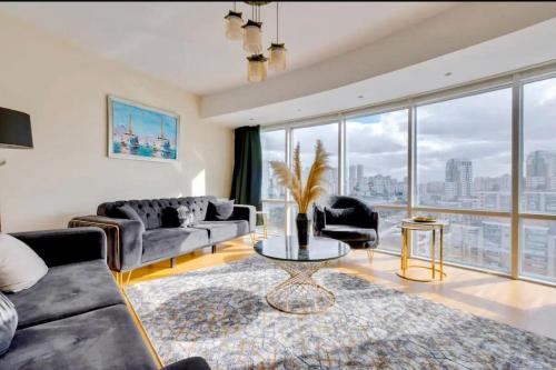 Residence with city view