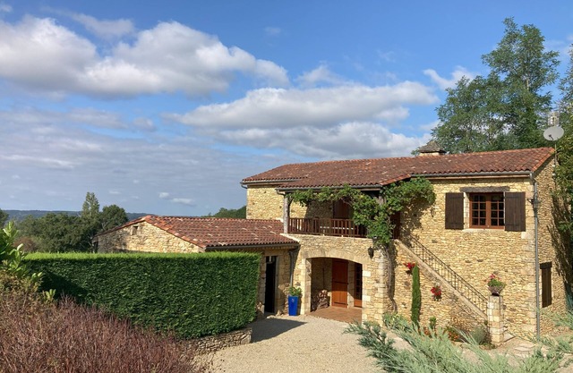 Restored Stone Barn With Superb View