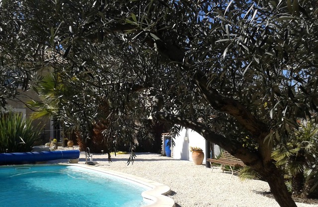 Restored sheepfold with garden and swimming pool