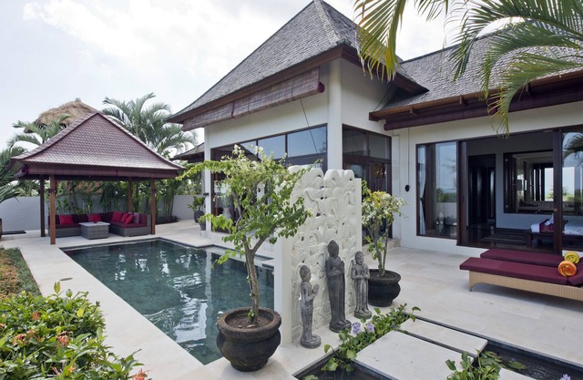 Rice Field View Sahaja Villa 1 in Peaceful Bali