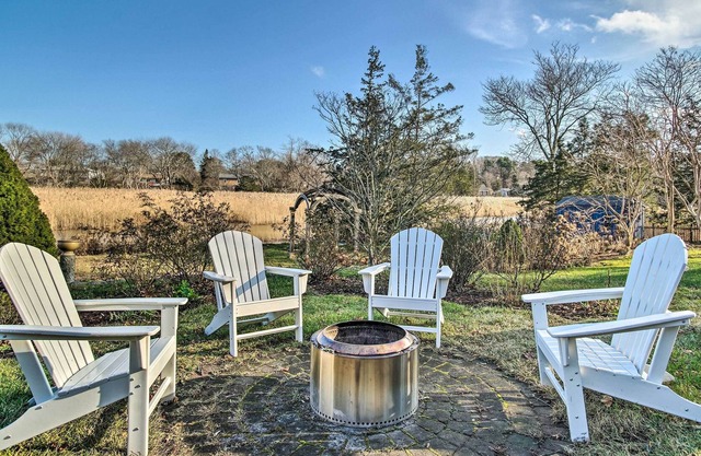 Riverfront Kingston Home w/ Deck & Fire Pit!