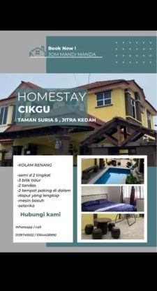 Rumah Cikgu 3bilik tidur