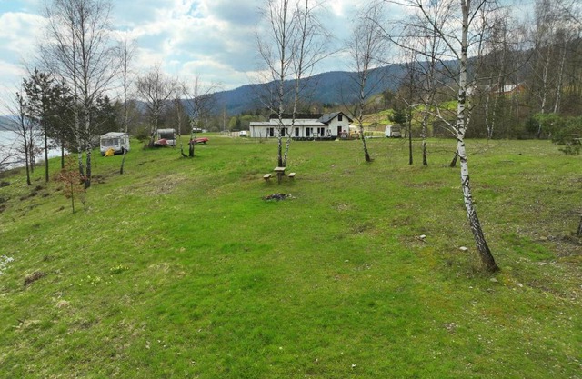 Słoneczna Przystań Klimkówka pokoje camp pole namiotowe