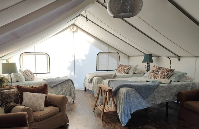 Safari Tent Farmstay with Hottub