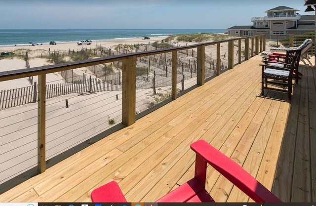 Salty Anchor oceanfront sunrise Carova4WD only! Pets not allowed!