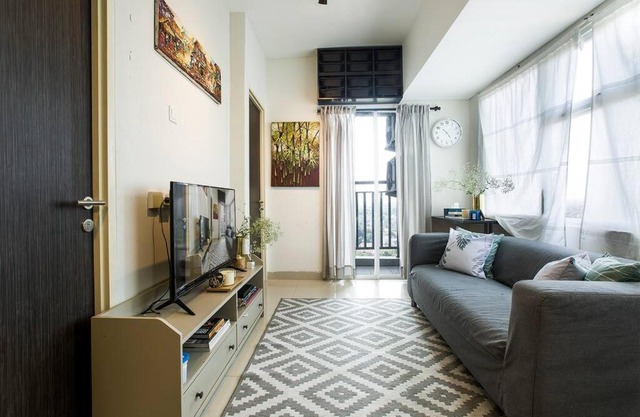 Sanmaru- Serpong Garden apt 2 Br become 1 bigroom