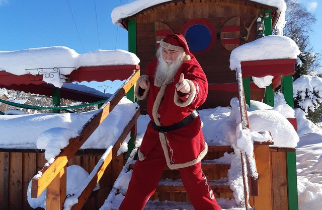 Santa's wagon