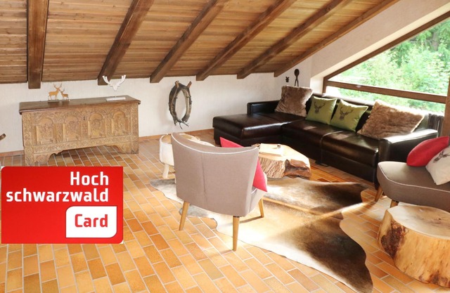 Schwarzwaldblick, private sauna, Hochschwarzwaldkarte, within walking distance to the ski lift