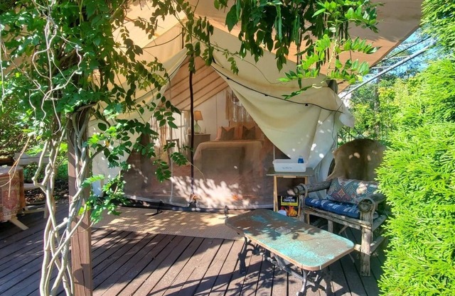 Scottland Yard Farm's Wisteria Glamp