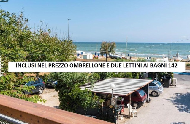 SE005 - Senigallia, trilocale sul mare con spiaggia