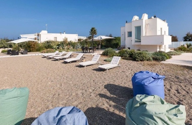 Seafront Mola di Bari Villa | Villa Emiele | 3 Bedrooms | Stunning Sea Views | Modern Furnishings