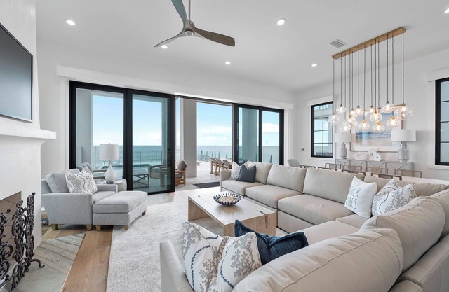 Searenity At Eleanor Beach-Luxury Beachfront 6BR Home-Private Pool-