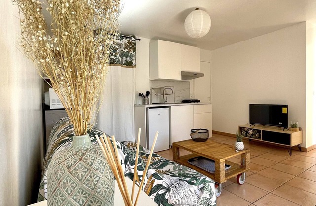 Self-contained studio in villa in gated community