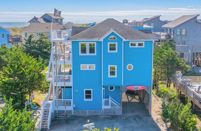 Semi-Oceanfront w/Hot Tub, Game Room, Wet Bar, Cmty Pool and Tennis/Pickleball