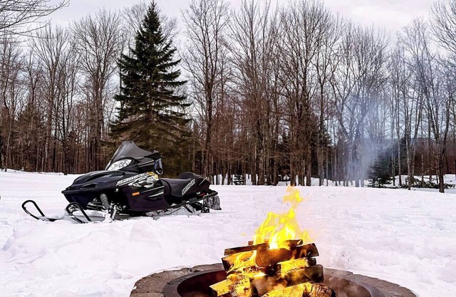 Serene 3-bed VT retreat w/firepit: ski, snowmobile, ATV, and hike near Jay Peak
