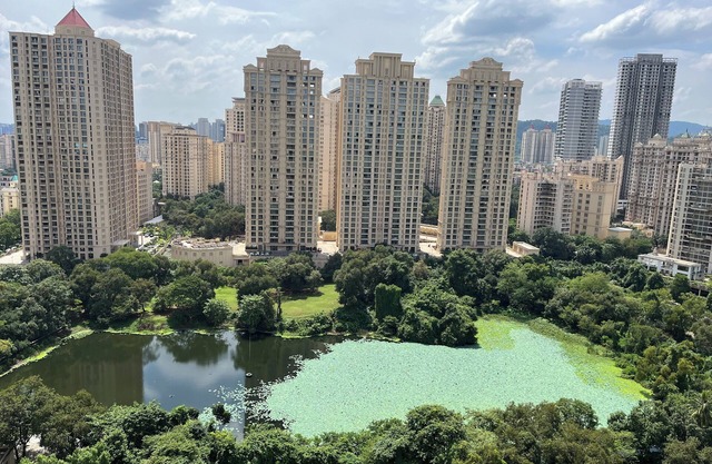 Serene LakeView Studio Apartment at Hiranandani Estate Thane ~ India