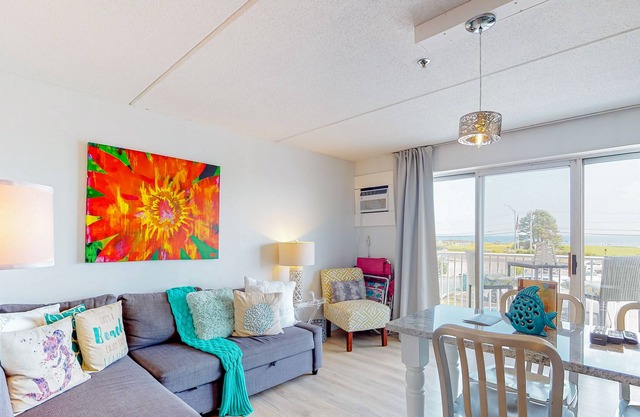 Serenity by the Sea Beach Condo with Free WiFi, Shared Pool, & Ocean Views