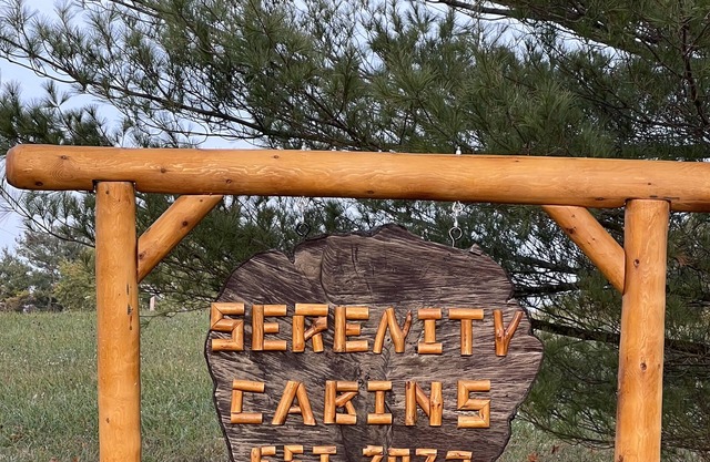Serenity Cabins located in the Rolling Hills of Appalachia Ohio