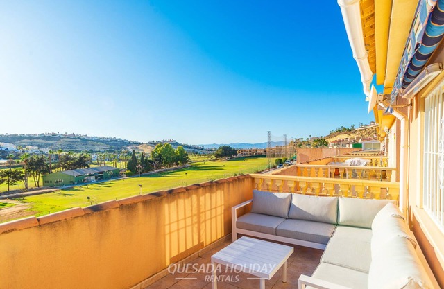 Sierra Gredos top floor apartment first line golf course