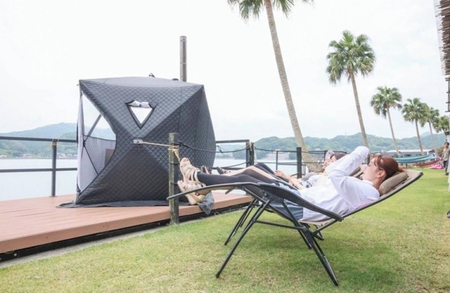 Single cabin for 3 people Panoramic sauna pre/Matsuura City Nagasaki