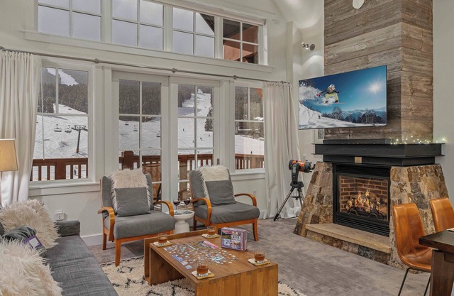 Slopeside Residence at One Ski Hill Place w/Slope Views | Agate Residence #8513