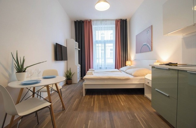 Small and very cute flat in Prague near Letna and Stromovka park and with.