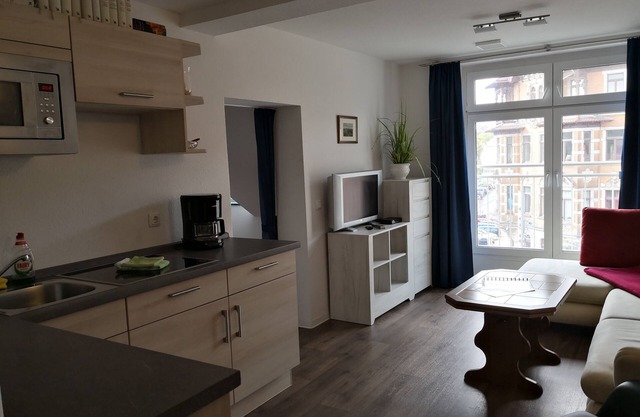 Small, simple attic apartment