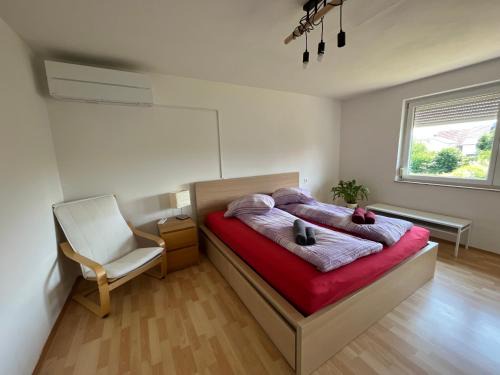 Sonnige 3 Zimmer Wohnung mit schönem Balkon im Grünen