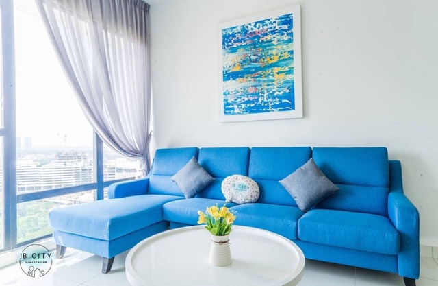 Southkey Mosaic 4pax (WIFI) 享受居 @ JB City Homestay