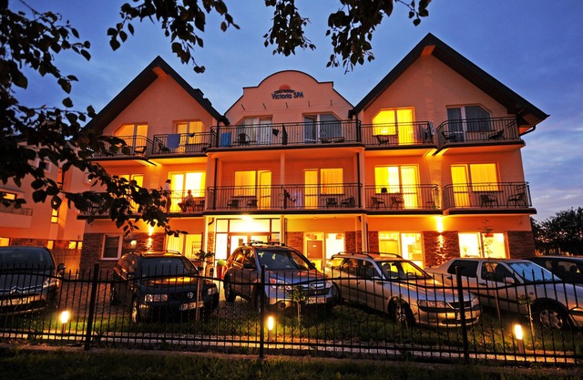 Spa hotel in Gribow near Kolberg, 700m from the beach.