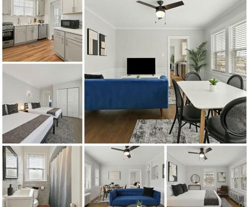 Spacious 2BR Close to it All - Chic Apt in Skokie - Elm 3A