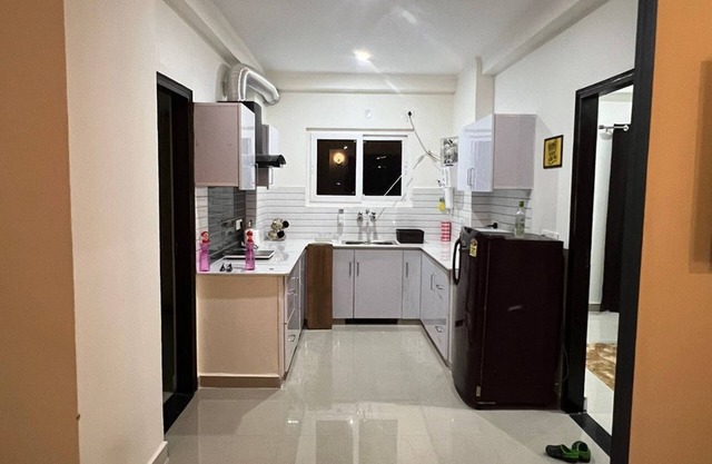 Spacious 3-bedroom apartment with WiFi, AC in peaceful Dehradun