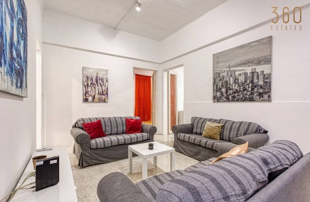 Spacious 4BR Sliema Apt w/Terrace & Top Location