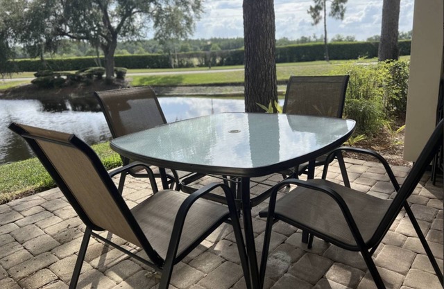 Spacious Corner Unit – 3BR Ground-Floor Condo w/2 Patios, Smart TVs & Scenic Pond Views