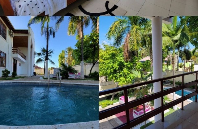 Spacious delight 8 bedrooms villa with swimming pool and fast wi-if